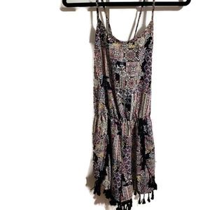 spaghetti strap romper